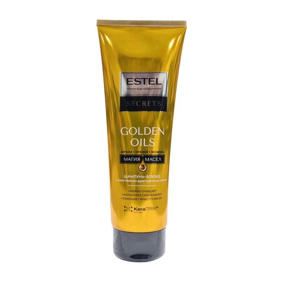 Shampoo ESTEL GOLDEN OILS Շամպուն-Ֆլուիդ 250մլ (077536) 
