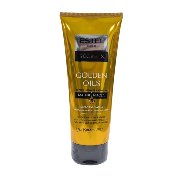 Hair care ESTEL GOLDEN OILS Բալզամ-Դիմակ 200մլ (077550) 