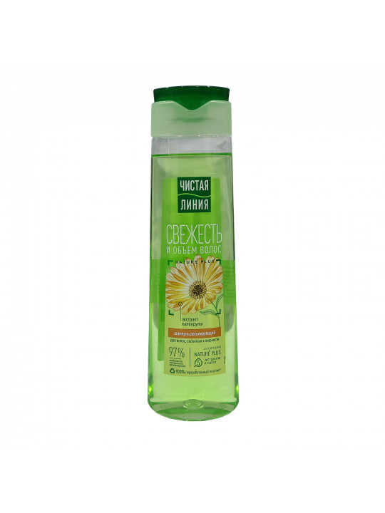 Shampoo CHISTAYA LINIYA Յուղոտ Մազերի Համար Կալենդուլայով 400մլ (081978) 