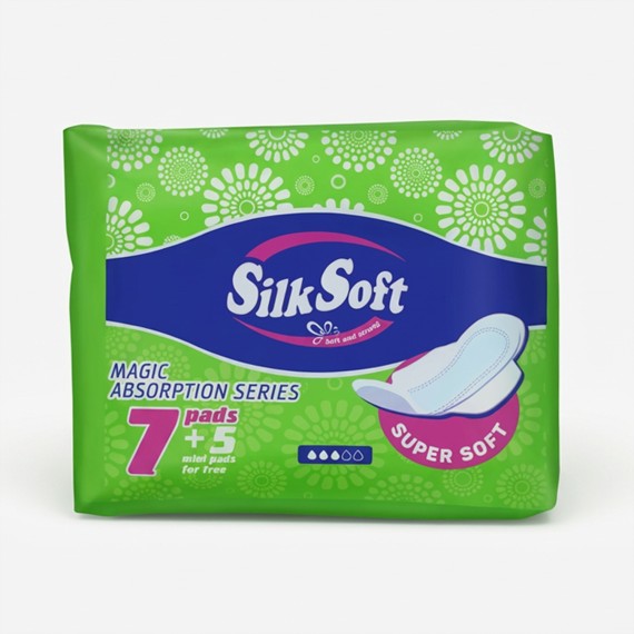 Միջադիր SILK SOFT 7+5 հատ (087150) 