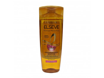 Шампунь ELSEVE SHAMPOO GLOSSY SHINE ROSE OIL 400ML P66029 (087814) 