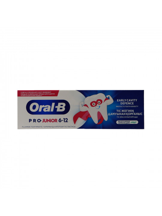 Oral care ORAL-B Oral-B Pro Junior 6-12y 12x75ml (089487) 