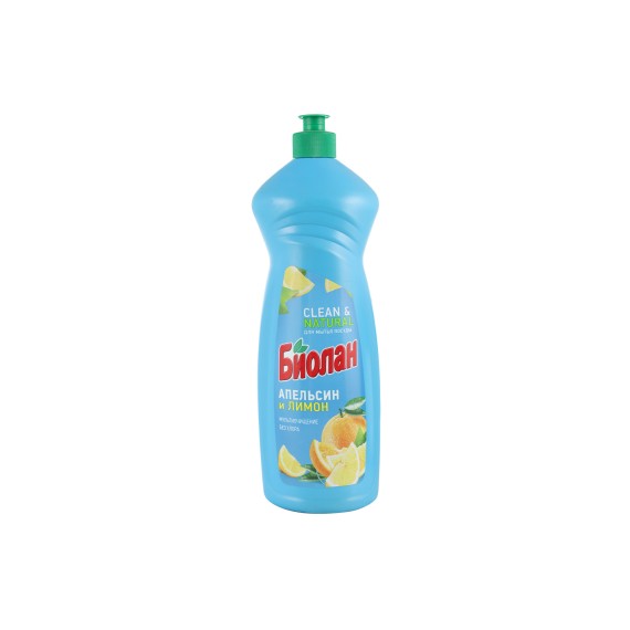 Սպասք լվանալու հեղուկ BIOLAN LIQUID ORANGE & LEMON 900ML (095872) 