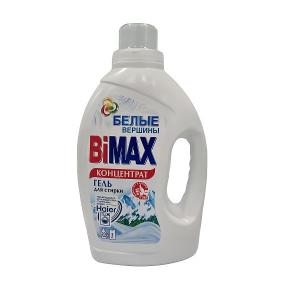 Washing gel BIMAX GEL SNOW-WHITE PEAK 1.3L (098200) 