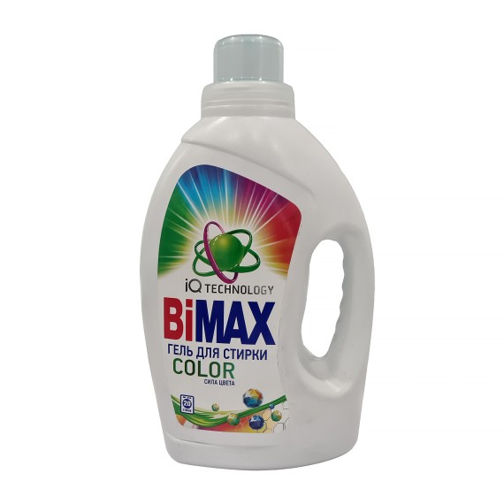 Гель для стирки BIMAX GEL  COLOR 1.3L (098224) 