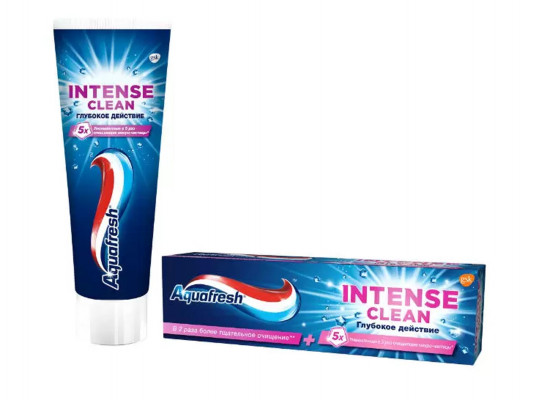 Բերանի խոռոչի խնամք AQUAFRESH 100087 TOOTHPASTE INTENSE CLEAN DEEP ACTION 75ML (010087) 