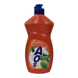 Жидкость для мытья посуды AOS LIQUID APPLE MINT 450ML (100705) 