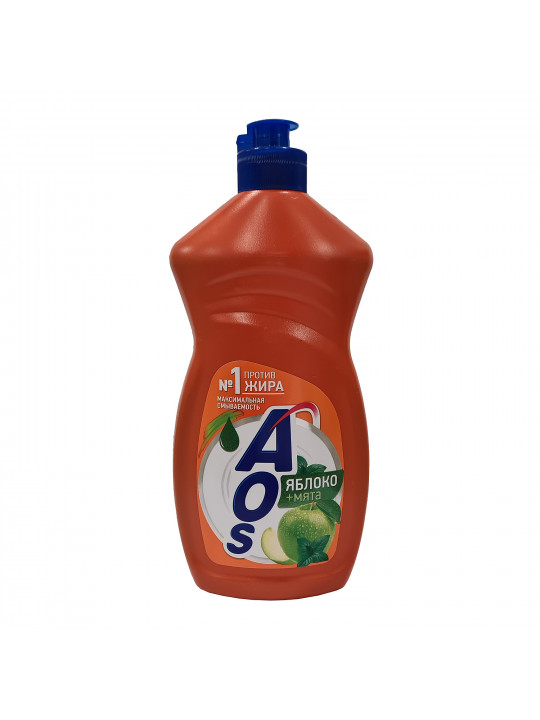 Սպասք լվանալու հեղուկ AOS LIQUID APPLE MINT 450ML (100705) 
