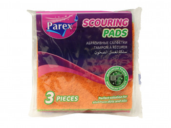 Kitchen sponge and scourer PAREX Կոշտ 3 հատ 13x14 սմ (101345) 