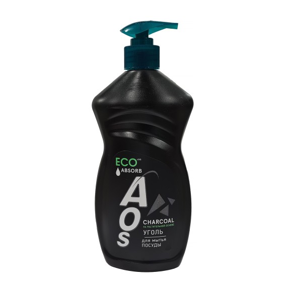 Սպասք լվանալու հեղուկ AOS LIQUID ECO WITH COAL 450GR (102976) 