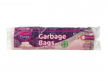 Garbage bag PAREX Բռնակներով 40 Լ 15 Հատ (103356)