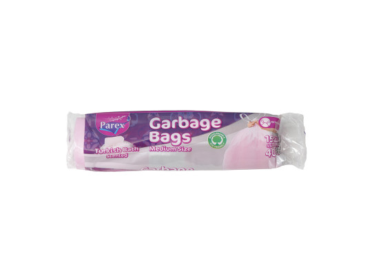 Garbage bag PAREX Բռնակներով 40 Լ 15 Հատ (103356)