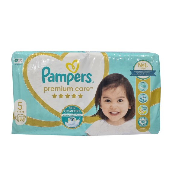 Подгузник PAMPERS PREMIUM S5 58PC (104997) 