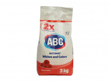 Washing powder ABC Ավտոմատ վարդի բույրով 3 կգ (105350) 