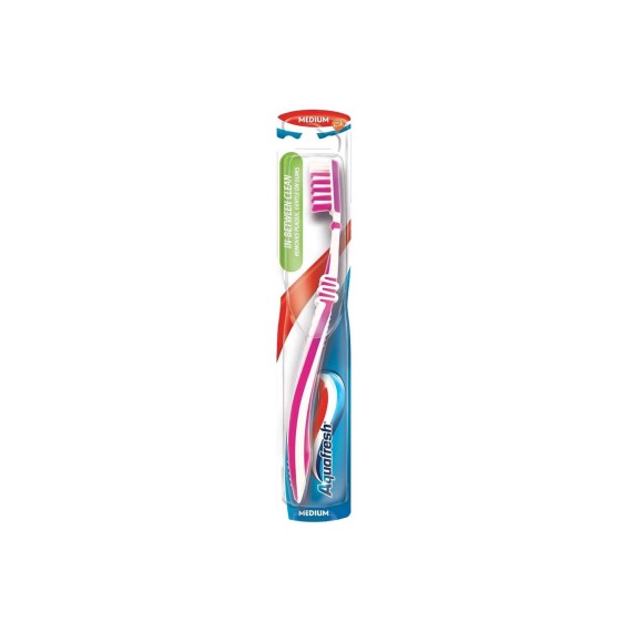 Բերանի խոռոչի խնամքի պարագա AQUAFRESH 107799 TOOTH BRUSH IN-BETWEEN CLEAN (931061) 