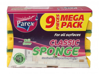 Kitchen sponge and scourer PAREX Եղունգները պաշտպանող 9 հատ (112044) 
