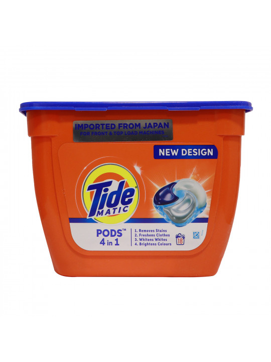 Washing pod TIDE PODS MATIC 10X18X19.71gr (123800) 