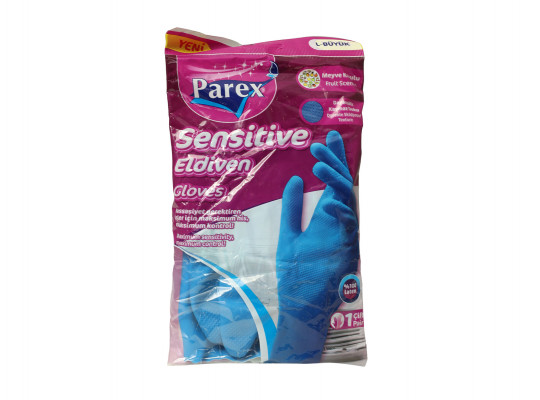 Rubber gloves PAREX Sensitive L (135579) 