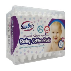 Cotton buds SILK SOFT Մանկական 50հատ (148073) 