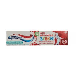 Tooth paste AQUAFRESH Ատամի Մածուկ Իմ Կաթնային Ատամիկները 3-5տ 50մլ (160270) 