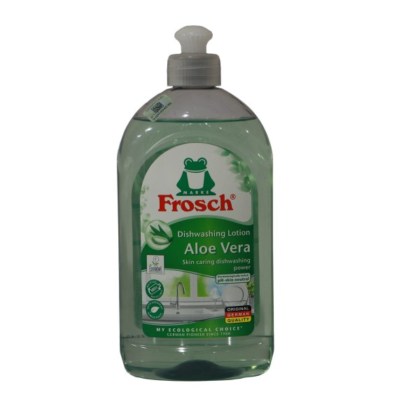 Սպասք լվանալու հեղուկ FROSCH ALOE 500 ML (162954) 