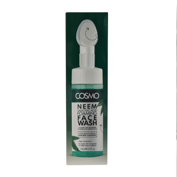 Body and face care COSMO Դեմքի Լվացվելու Փրփուր Խոզանակով NEEM 175մլ (164213) 