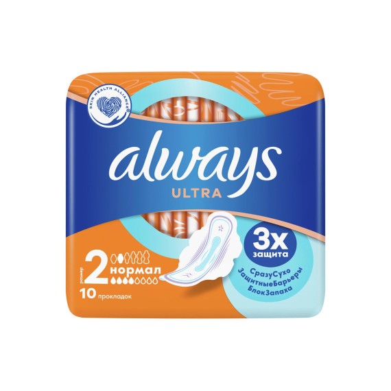 Towel ALWAYS U NORMAL 16X10PC (4015400041641) 
