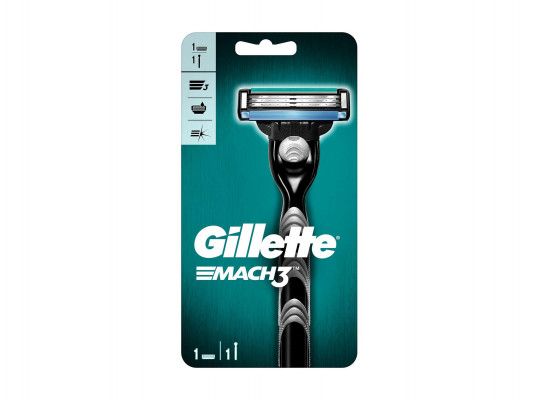For shaving GILLETTE RAZOR MACH 3 1UP NEW (029655) 