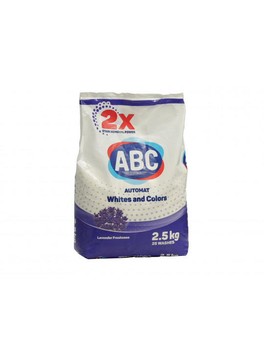 Լվացքի փոշի ABC Լավանդա ավտոմատ լվացքի համար 2.5 կգ (170211) 