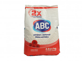 Լվացքի փոշի ABC Ունիվերսալ ավտոմատ լվացքի համար 2.5 կգ (170235) 