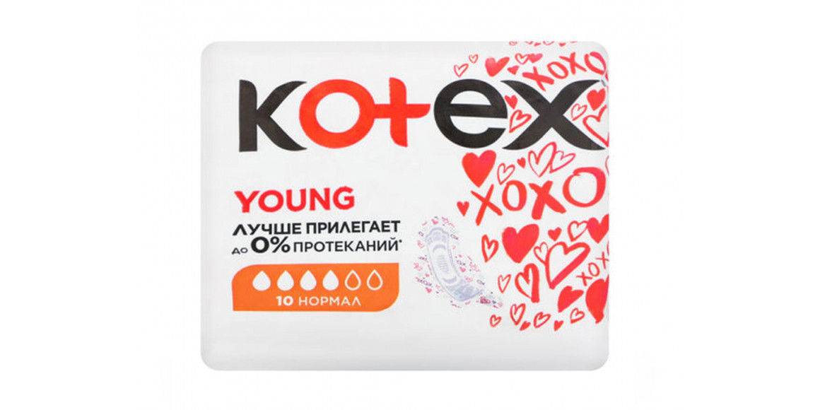 Միջադիրներ KOTEX YOUNG NORMAL 10PC(542881) 2881