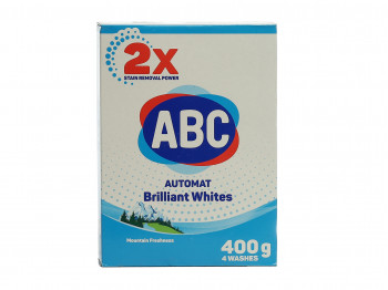 Washing powder and gel ABC Լեռնային թարմություն ավտոմատ սպիտակ լվացքի համար 400 գր (170921) 