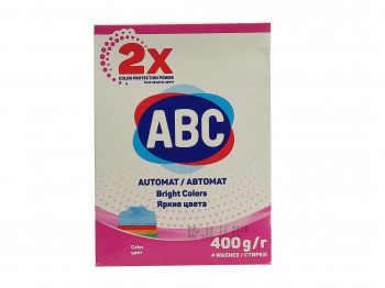 Washing powder and gel ABC Ավտոմատ գունավոր հագուստի համար 400 գր (170945) 
