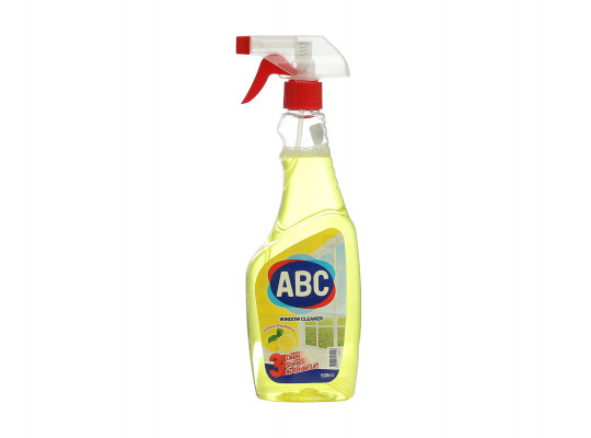 Մաքրող հեղուկ ABC Ապակու համար դեղին 500 մլ (171058) 