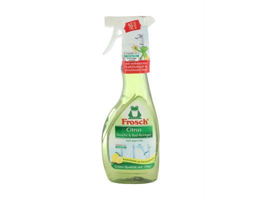 Чистящие средства FROSCH SPRAY DUSCHE & BATH CLEANER CITRUS 500ML (180057) 