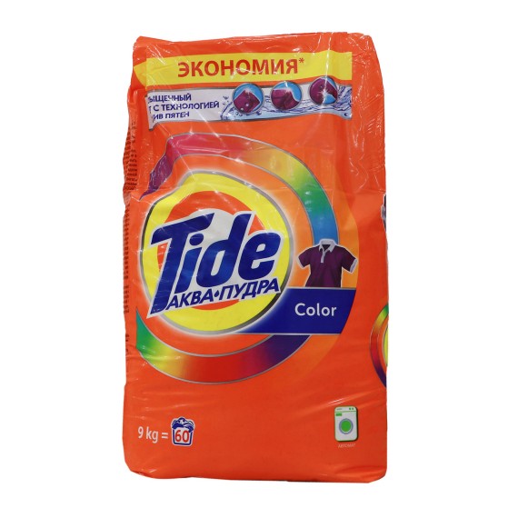 Washing powder TIDE LS COLOR 1x9kg (191910) 