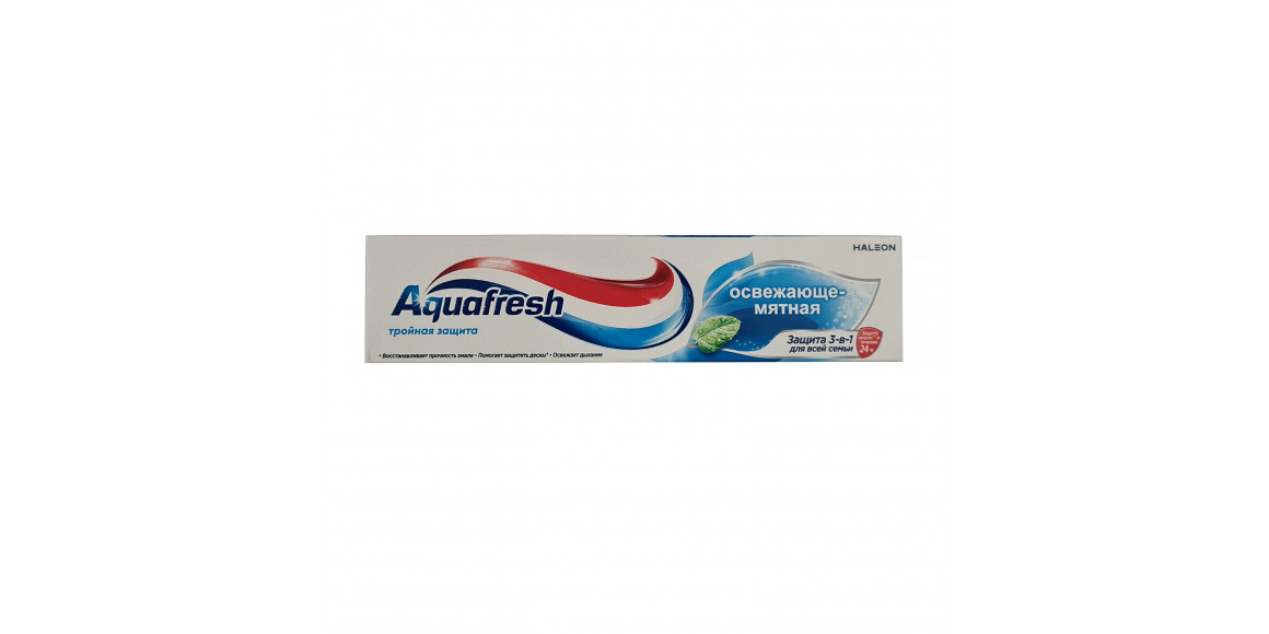 Oral care AQUAFRESH Ատամի Մածուկ Թարմացնող Անանուխային 50մլ (196040) 