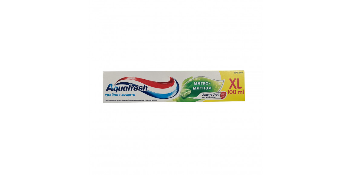 Oral care AQUAFRESH Ատամի Մածուկ Մեղմ Անանուխային 100մլ (196415) 