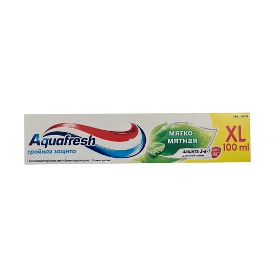 Oral care AQUAFRESH Ատամի Մածուկ Մեղմ Անանուխային 100մլ (196415) 