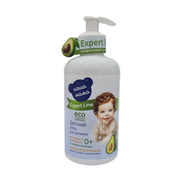 Shower gel NASHA MAMA Детский Гель Для Купания Мягкого Действия 300мл (196754) 