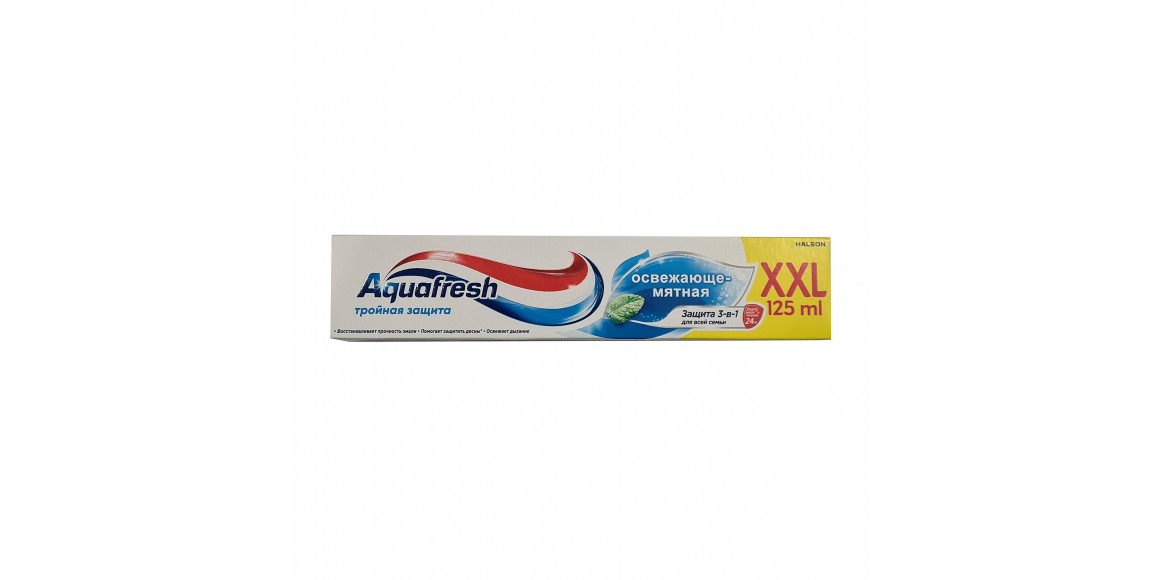 Уход за полостью рта AQUAFRESH Ատամի Մածուկ Թարացնող Անանուխային 125մլ (198433) 