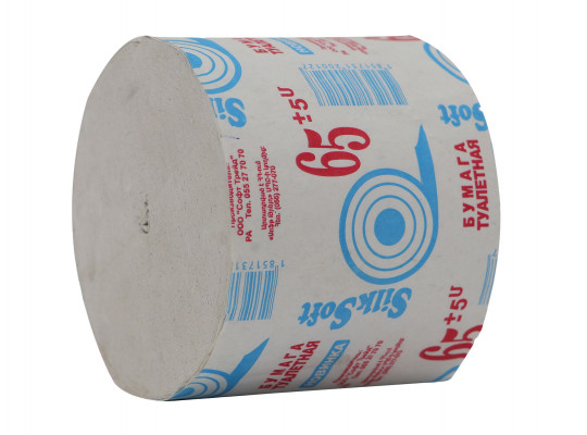 Toilet paper SILK SOFT 65M 1 BLOCK 6PC (200127) 