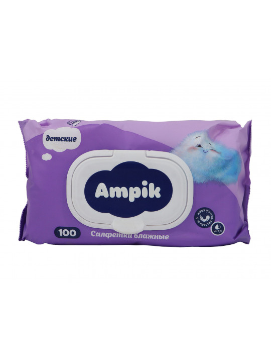 Wet wipe AMPIK 100PC (00249) 