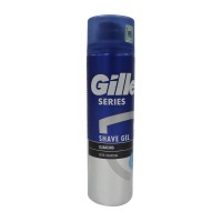 For shaving GILLETTE SHAVING GEL CLEANSING CHARCOAL 200ML (206754) 