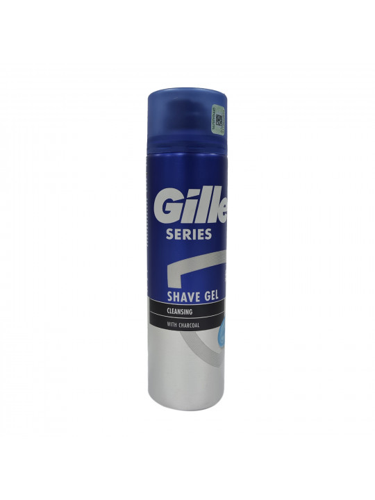 For shaving GILLETTE SHAVING GEL CLEANSING CHARCOAL 200ML (206754) 