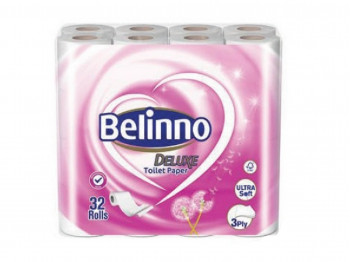 Туалетная бумага BELINNO DELUX 3PLY 32PSC (710206) 