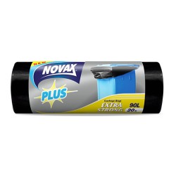 Мусорный мешок NOVAX 90L 20Հ ՍԵՎ (320380) 