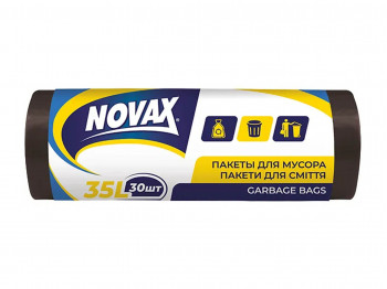 Мусорный мешок NOVAX 35L 30Հ ՍԵՎ (302560) 