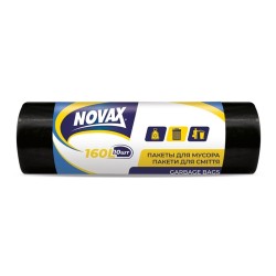Мусорный мешок NOVAX 160L 10Հ ՍԵՎ (308692) 