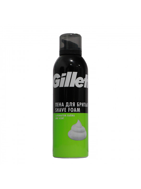 For shaving GILLETTE FOAM LIME 200ML (228859) 